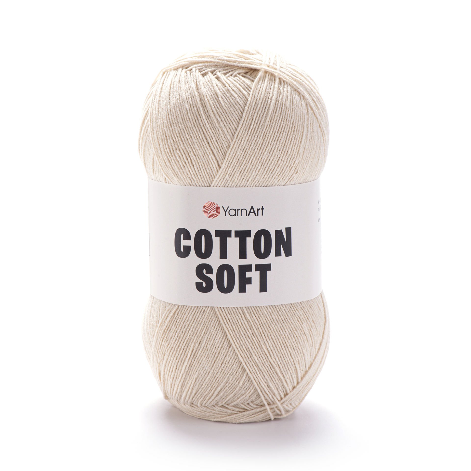 YARNART COTTON SOFT - KNITTING YARN CREAM - 05