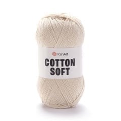 YARNART COTTON SOFT - KNITTING YARN CREAM - 05