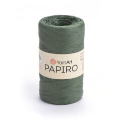 YARNART PAPIRO - PAPER RAFFIA GREEN - 1312