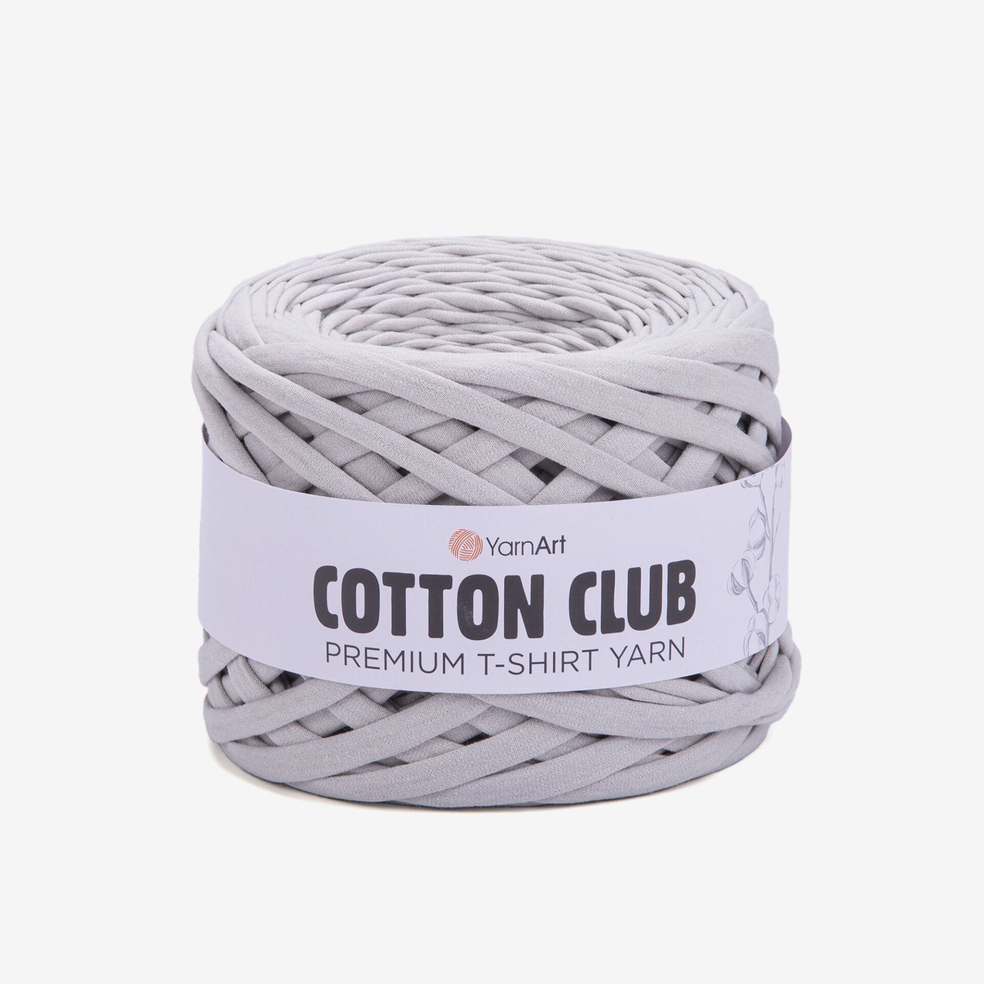YARNART COTTON CLUB - PREMIUM T-SHIRT YARN STONE COLOR - 7304