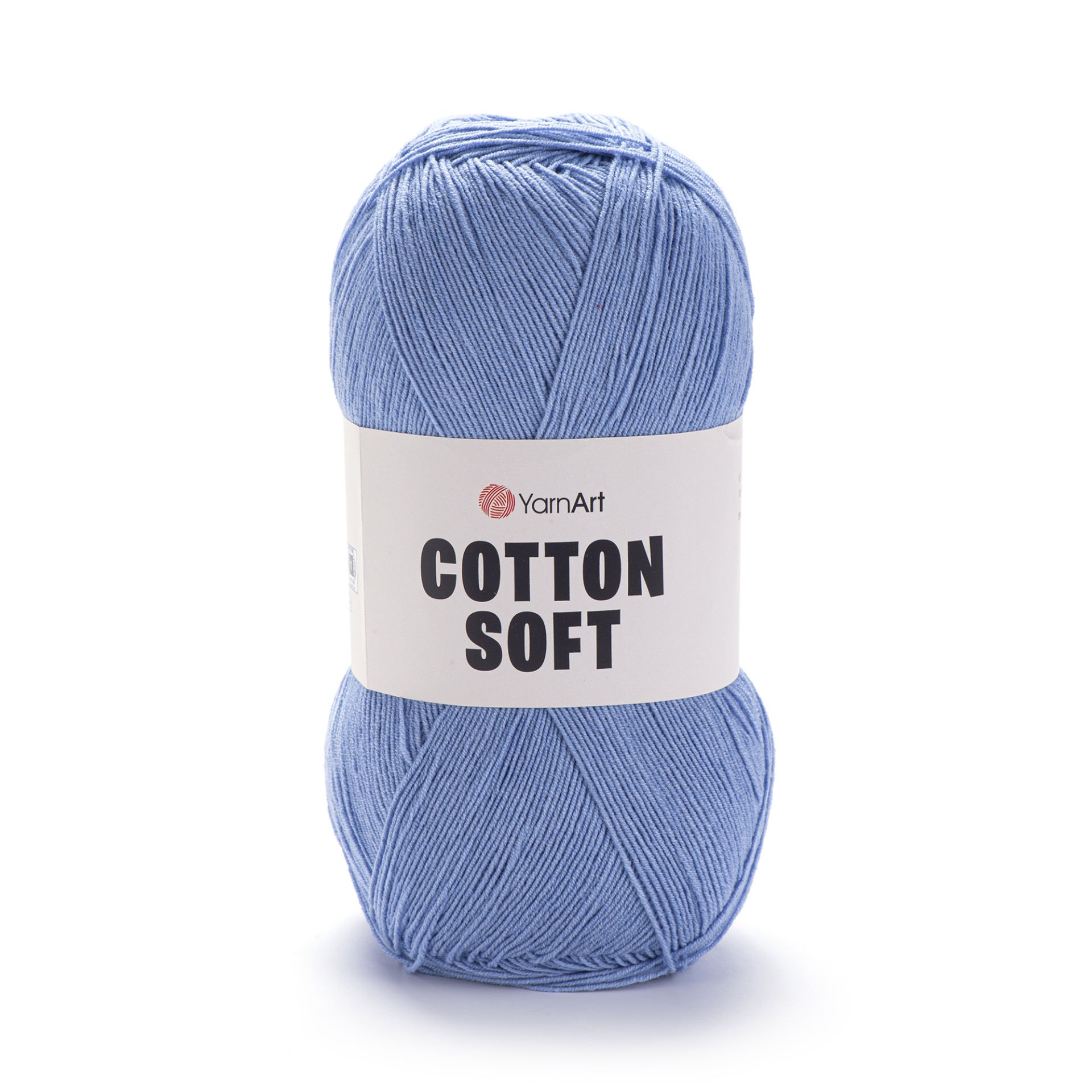 YARNART COTTON SOFT - KNITTING YARN BLUE - 15