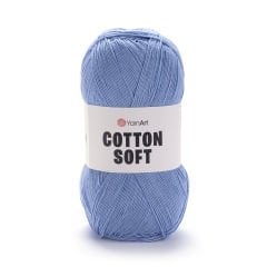 YARNART COTTON SOFT - KNITTING YARN BLUE - 15