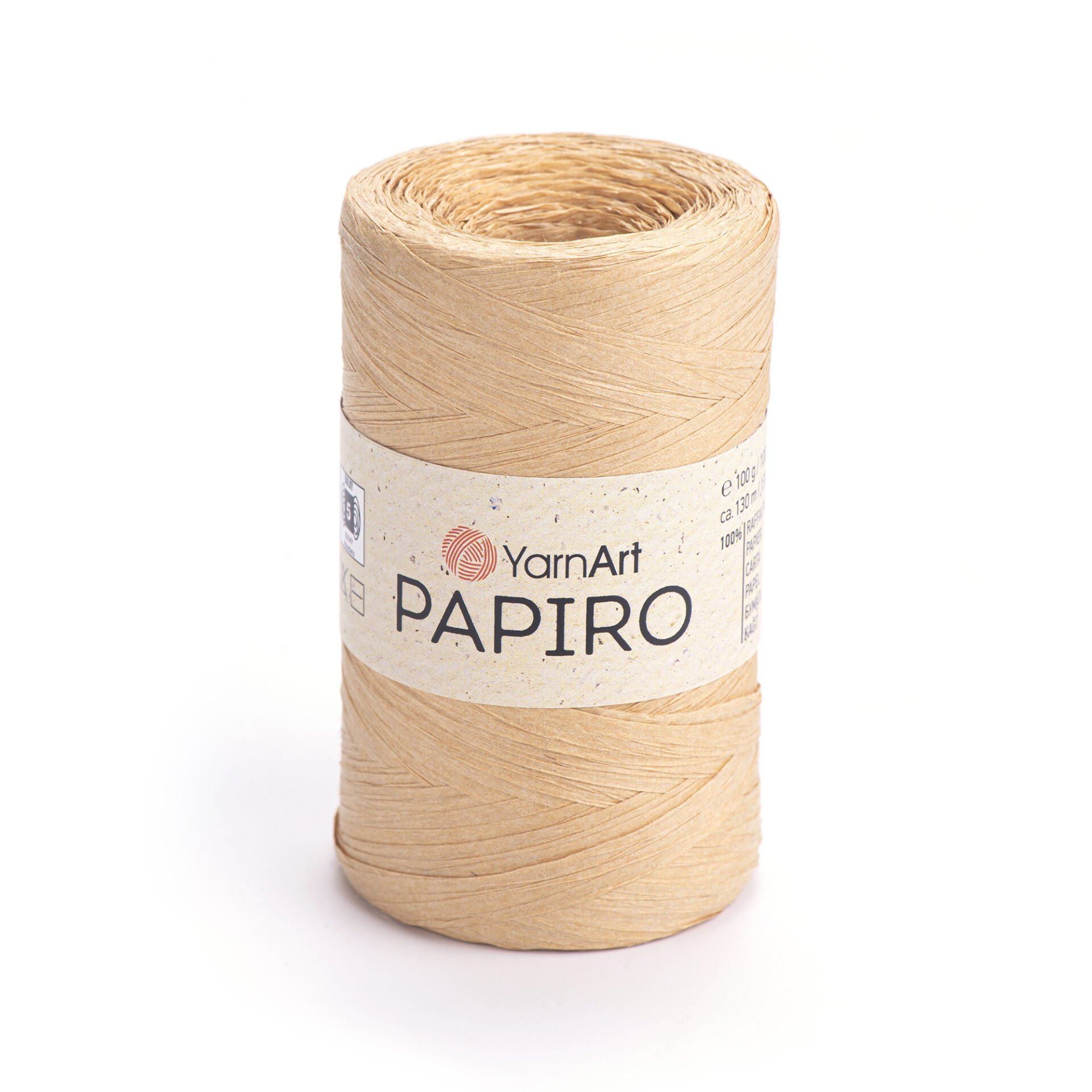 YARNART PAPIRO - PAPER RAFFIA BEIGE - 1315