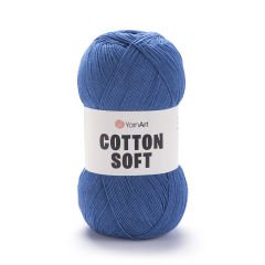 YARNART COTTON SOFT - KNITTING YARN DENIM BLUE - 17