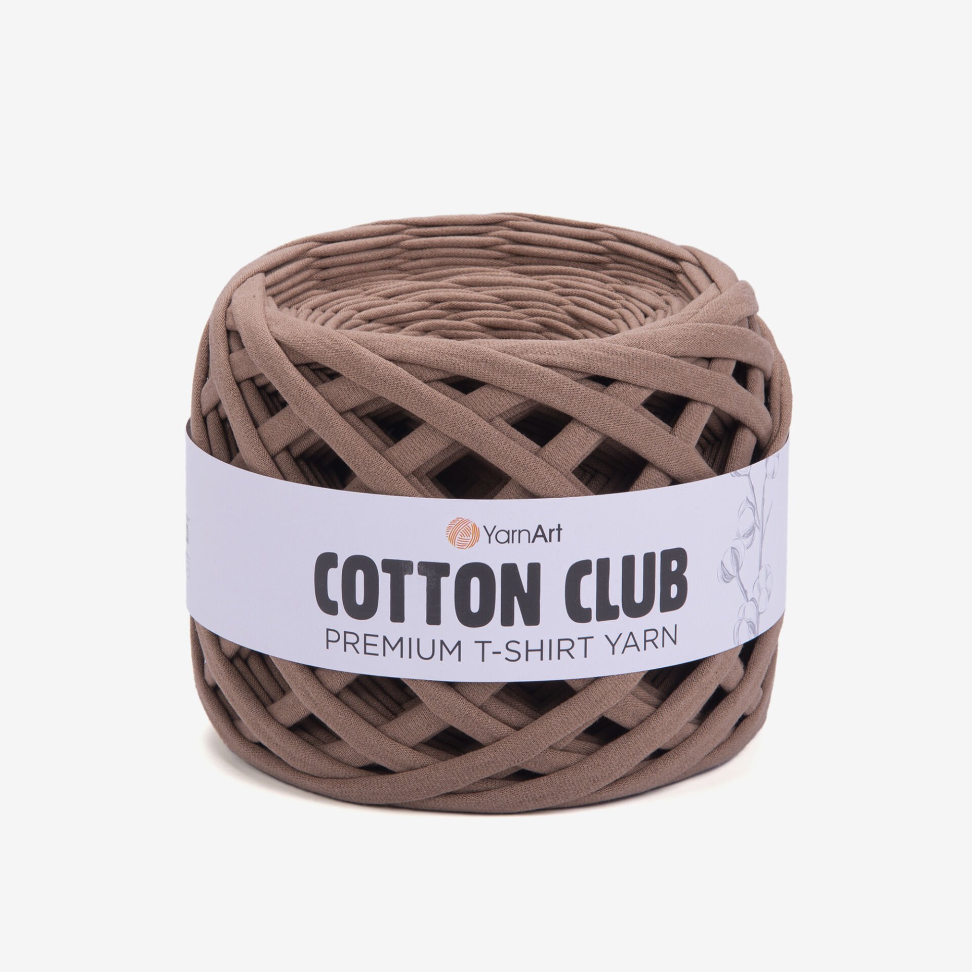 YARNART COTTON CLUB - PREMIUM T-SHIRT YARN MINK - 7307