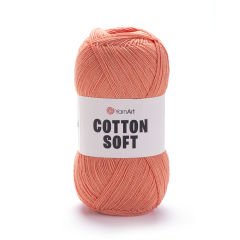 YARNART COTTON SOFT - KNITTING YARN CORAL - 23