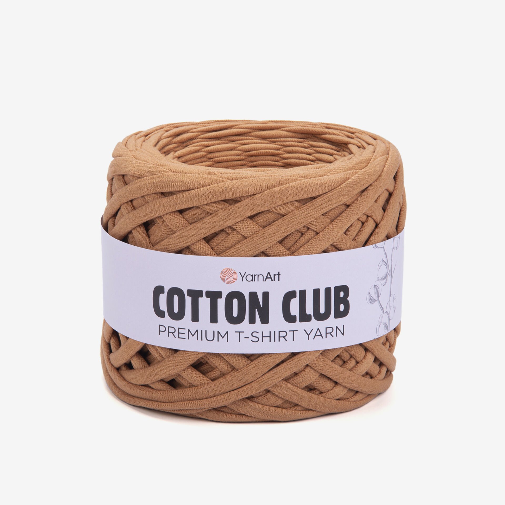 YARNART COTTON CLUB - PREMIUM T-SHIRT YARN CAMEL - 7310