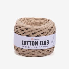 YARNART COTTON CLUB - PREMIUM T-SHIRT YARN MILKY BROWN - 7311
