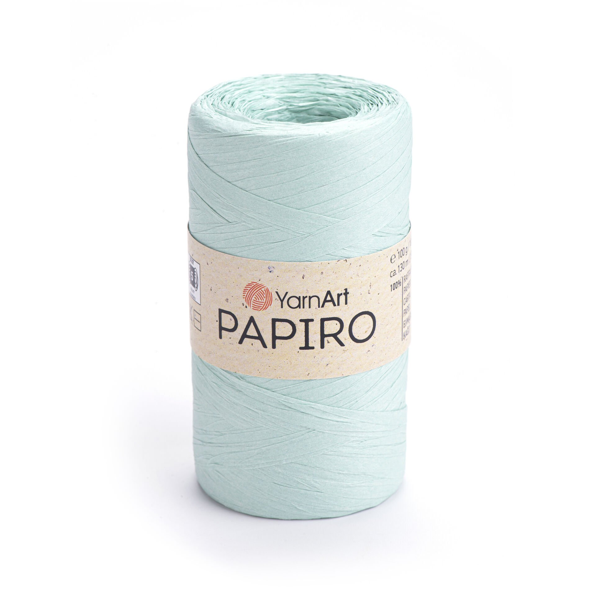 YARNART PAPIRO - PAPER RAFFIA MINT - 1323