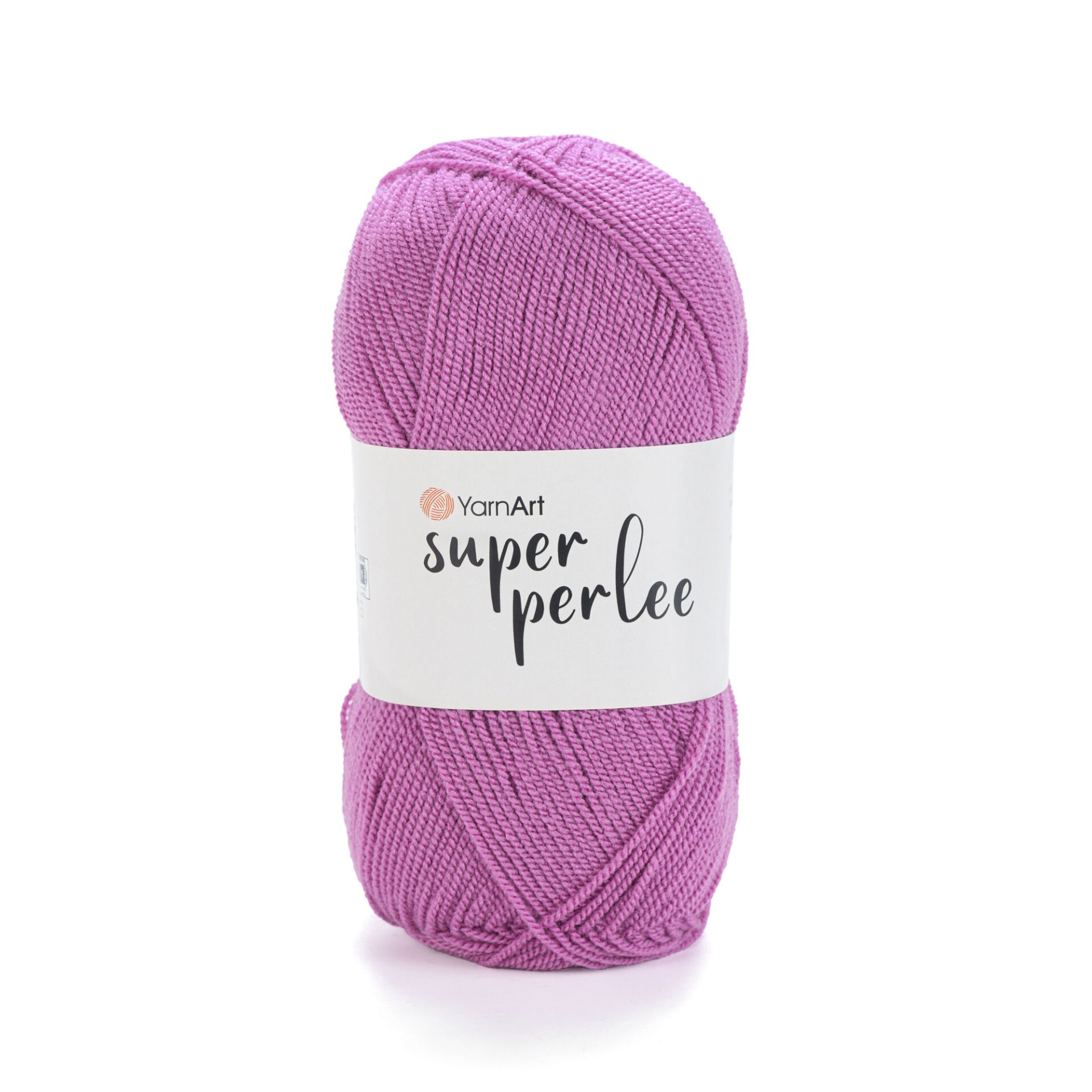 YARNART SUPER PERLEE - KNITTING YARN DARK PINK - 849