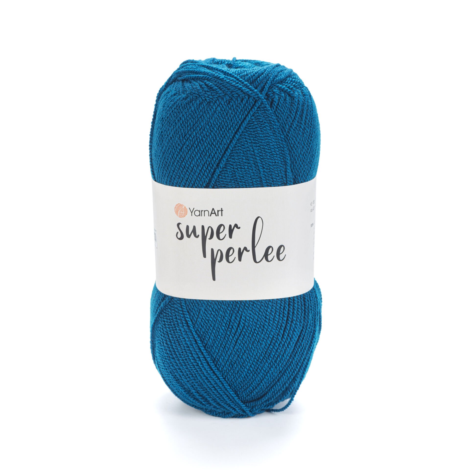 YARNART SUPER PERLEE - KNITTING YARN DARK PETROL BLUE - 850