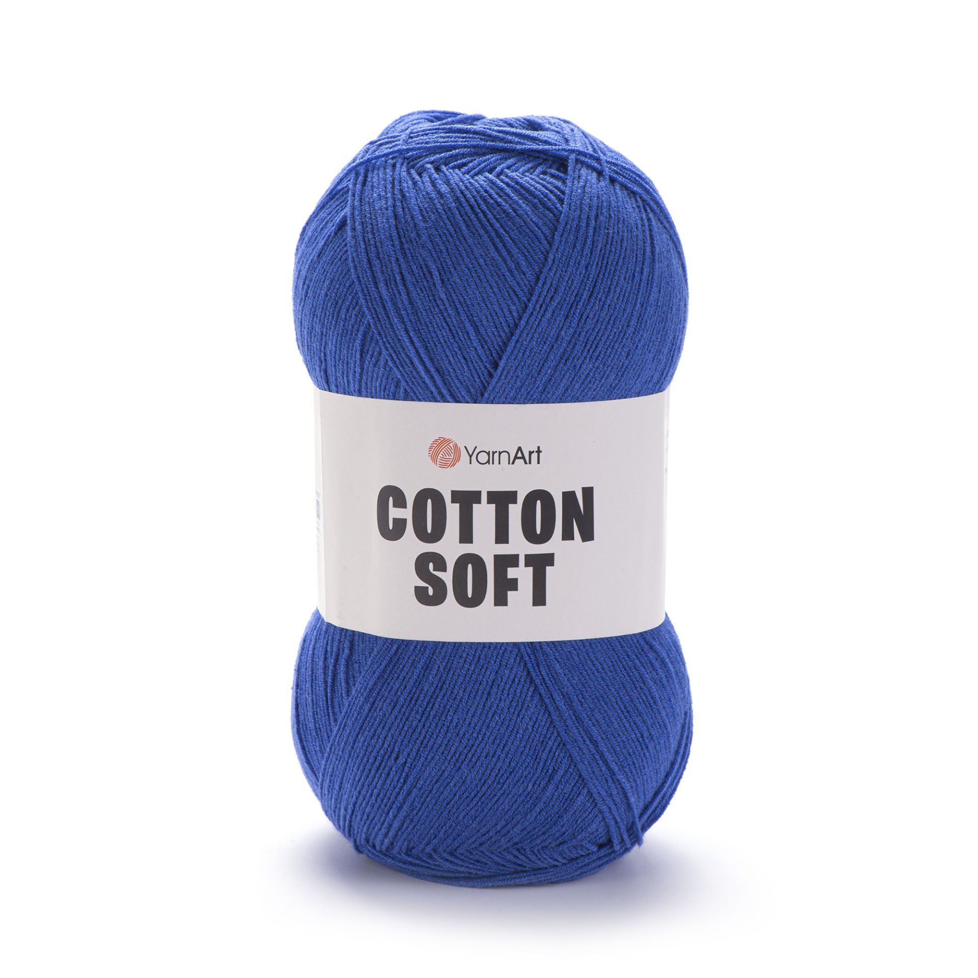 YARNART COTTON SOFT - KNITTING YARN SAXE BLUE - 47