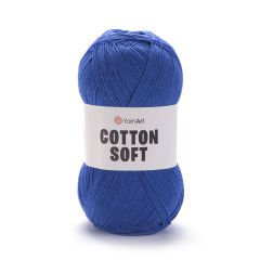 YARNART COTTON SOFT - KNITTING YARN SAXE BLUE - 47