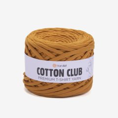 YARNART COTTON CLUB - PREMIUM T-SHIRT YARN MUSTARD - 7316