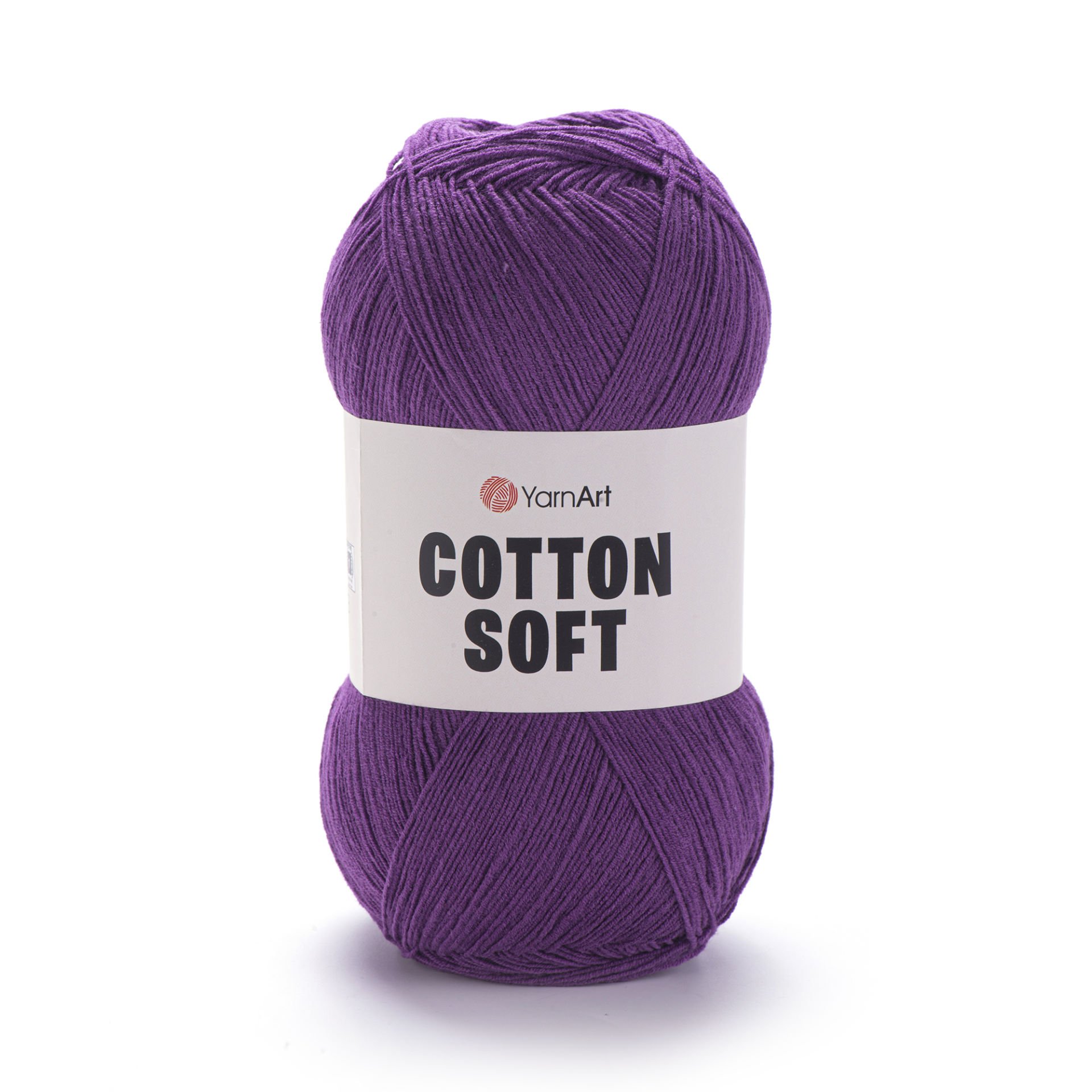 YARNART COTTON SOFT - KNITTING YARN PURPLE - 50