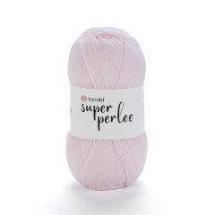 YARNART SUPER PERLEE - KNITTING YARN BLUSH - 853