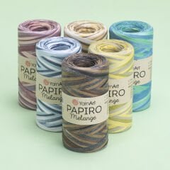 YARNART PAPIRO MELANGE - PAPER RAFFIA