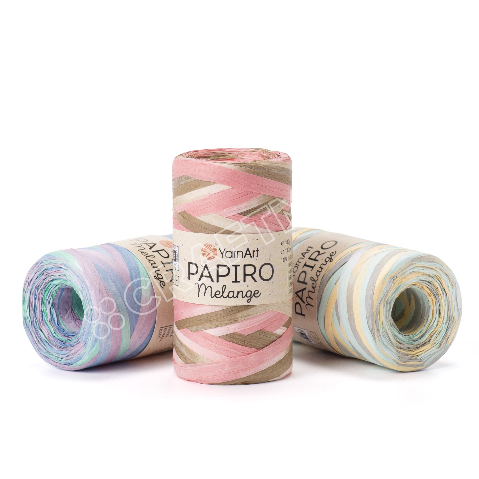 YARNART PAPIRO MELANGE - PAPER RAFFIA