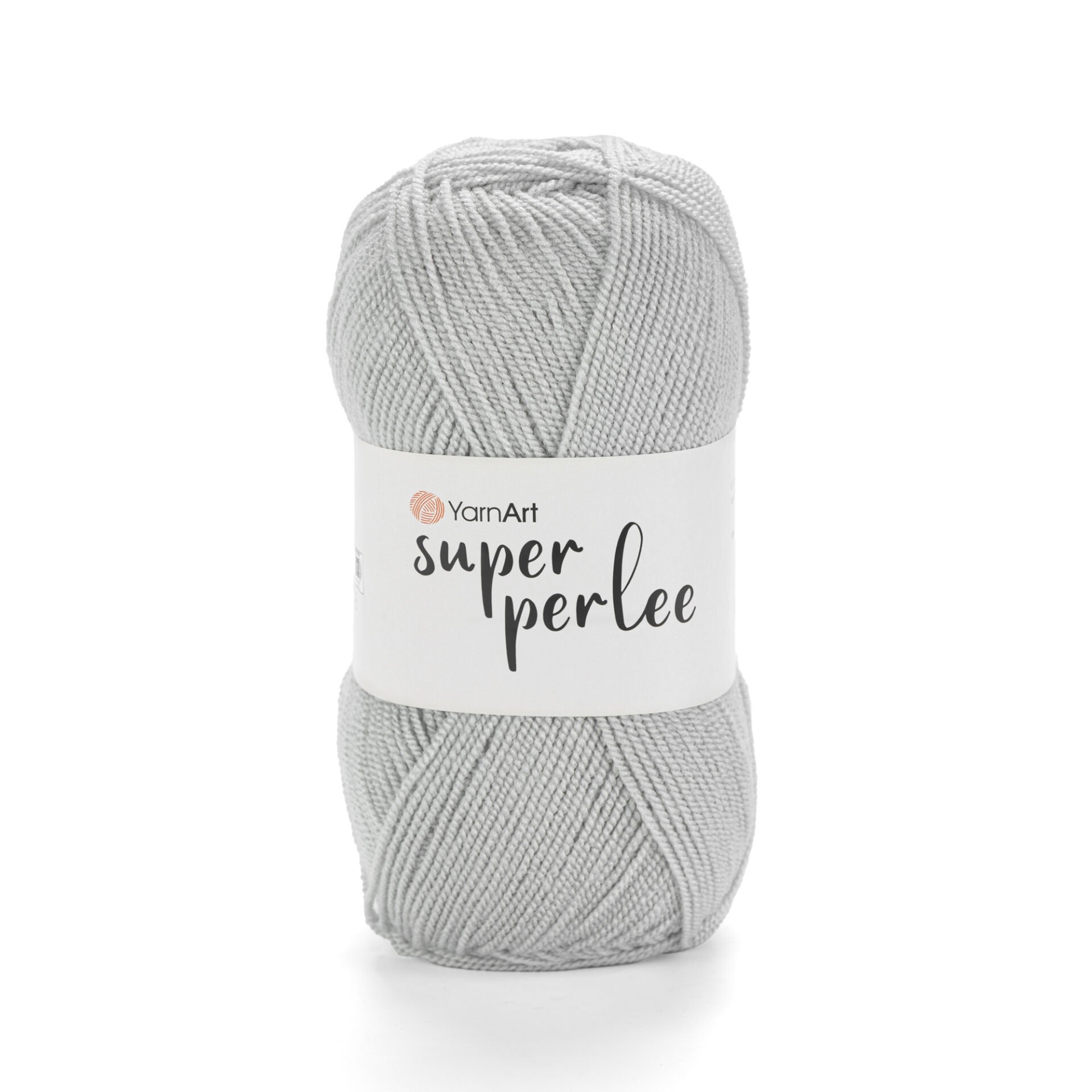 YARNART SUPER PERLEE - KNITTING YARN ICE GREY - 855