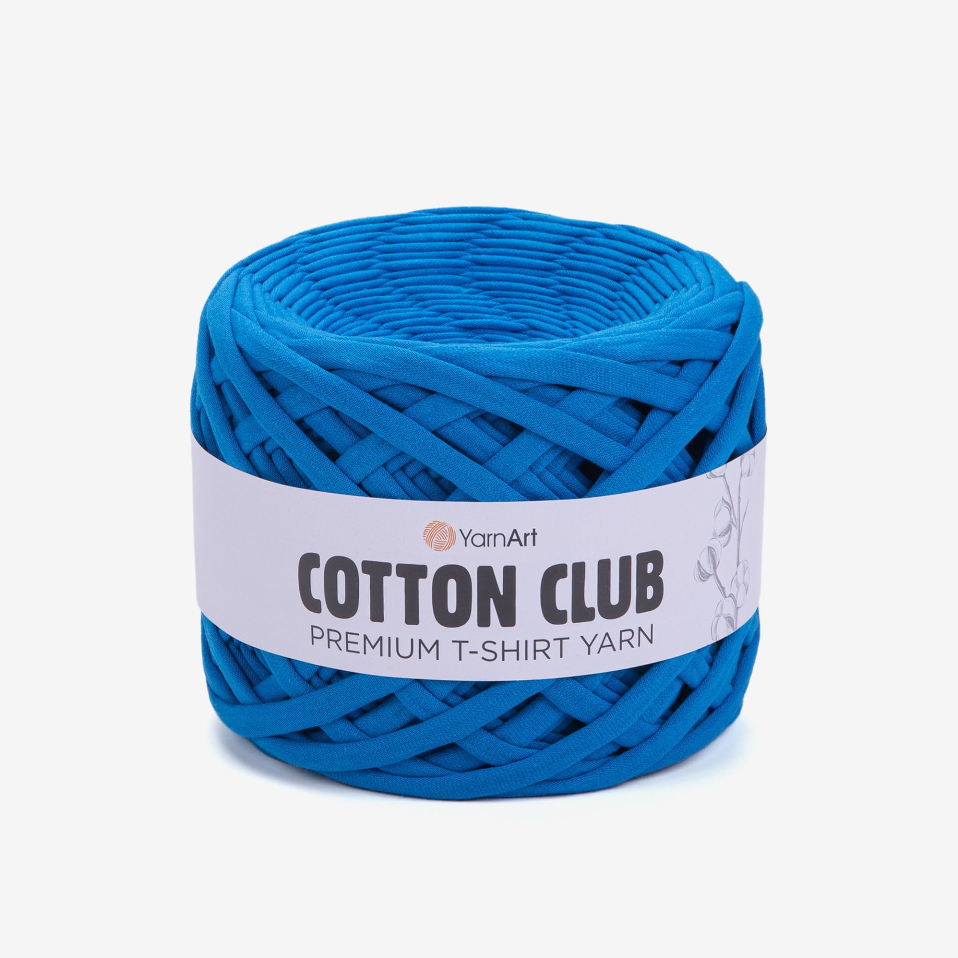 YARNART COTTON CLUB - PREMIUM T-SHIRT YARN DARK TURQUOISE - 7326