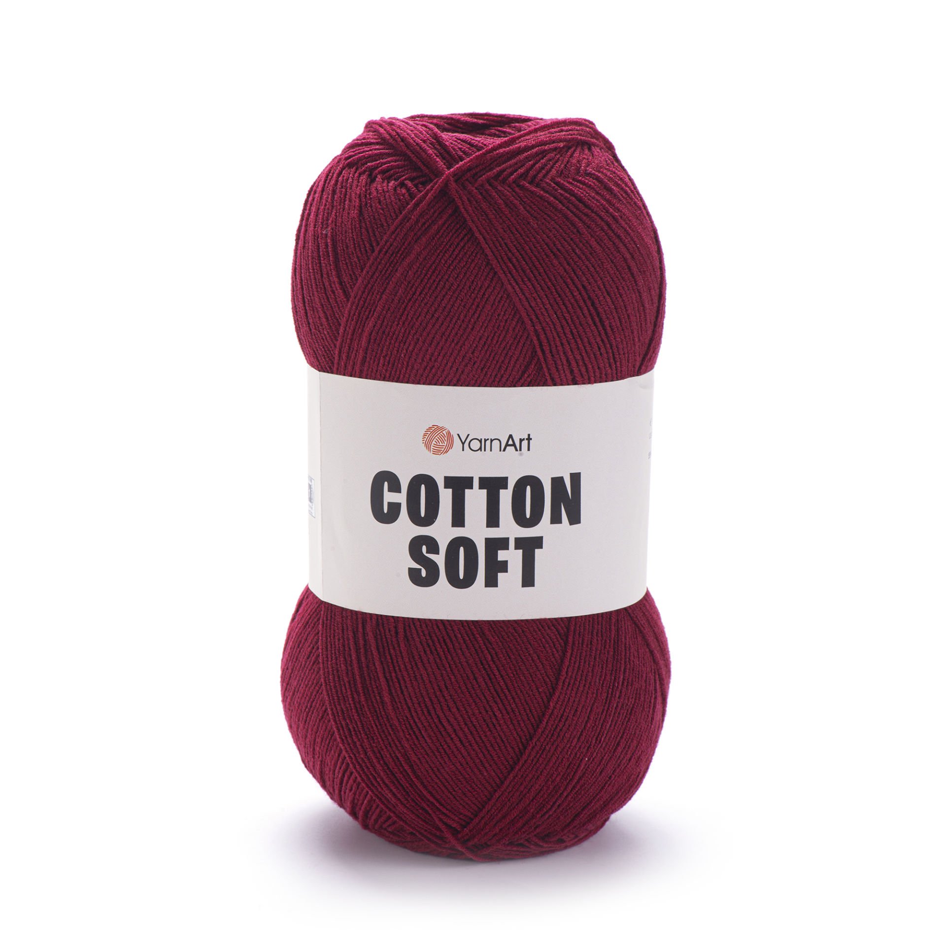 YARNART COTTON SOFT - KNITTING YARN CLARET - 66