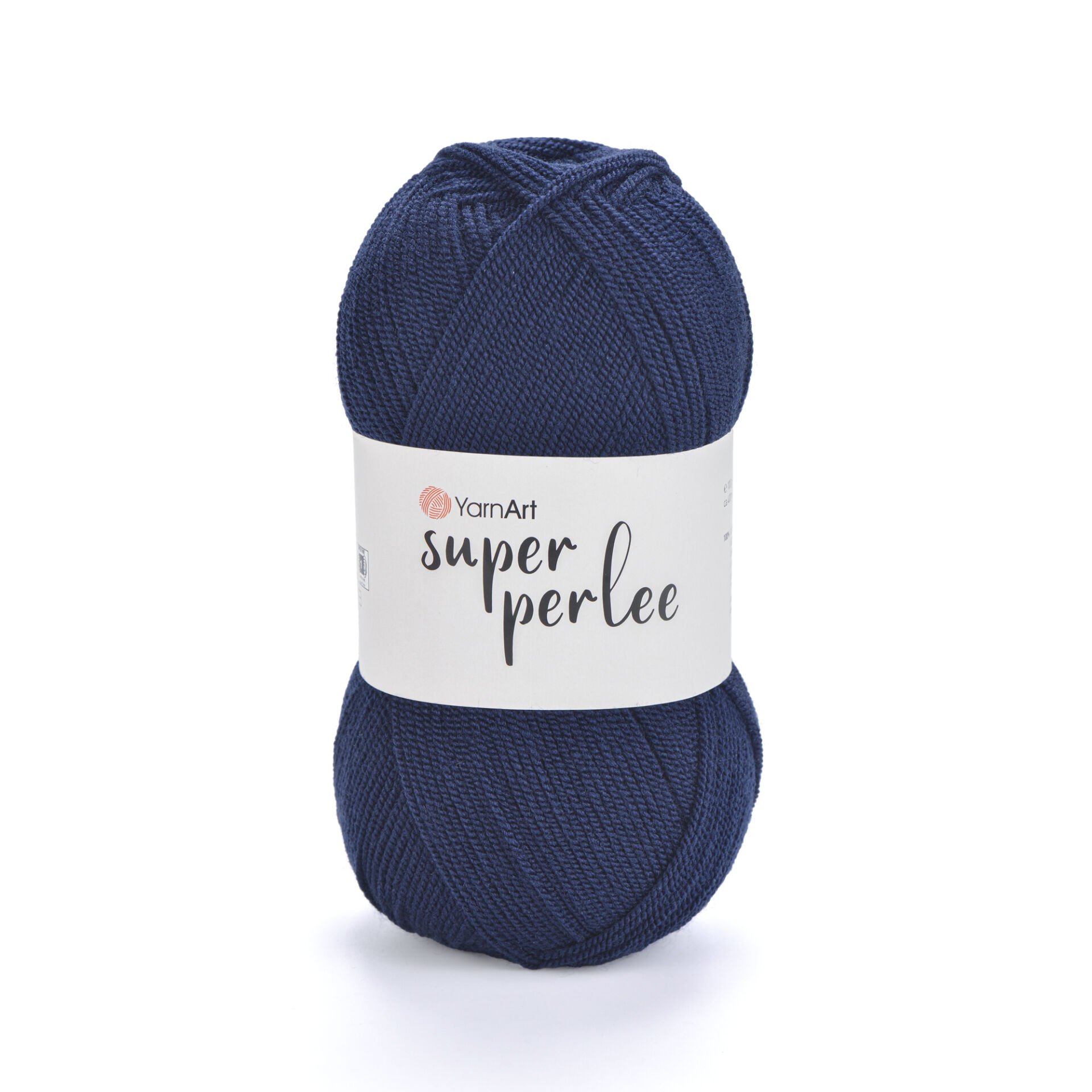 YARNART SUPER PERLEE - KNITTING YARN NAVY - 227
