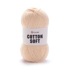 YARNART COTTON SOFT - KNITTING YARN PINKISH ORANGE - 73