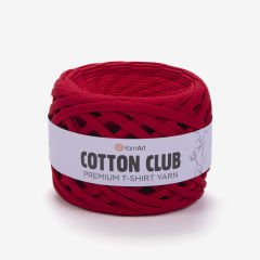YARNART COTTON CLUB - PREMIUM T-SHIRT YARN RED - 7334