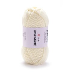 YARNART SUPER MERINO - KNITTING YARN CREAM - 256