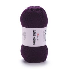 YARNART SUPER MERINO - KNITTING YARN PURPLE - 188