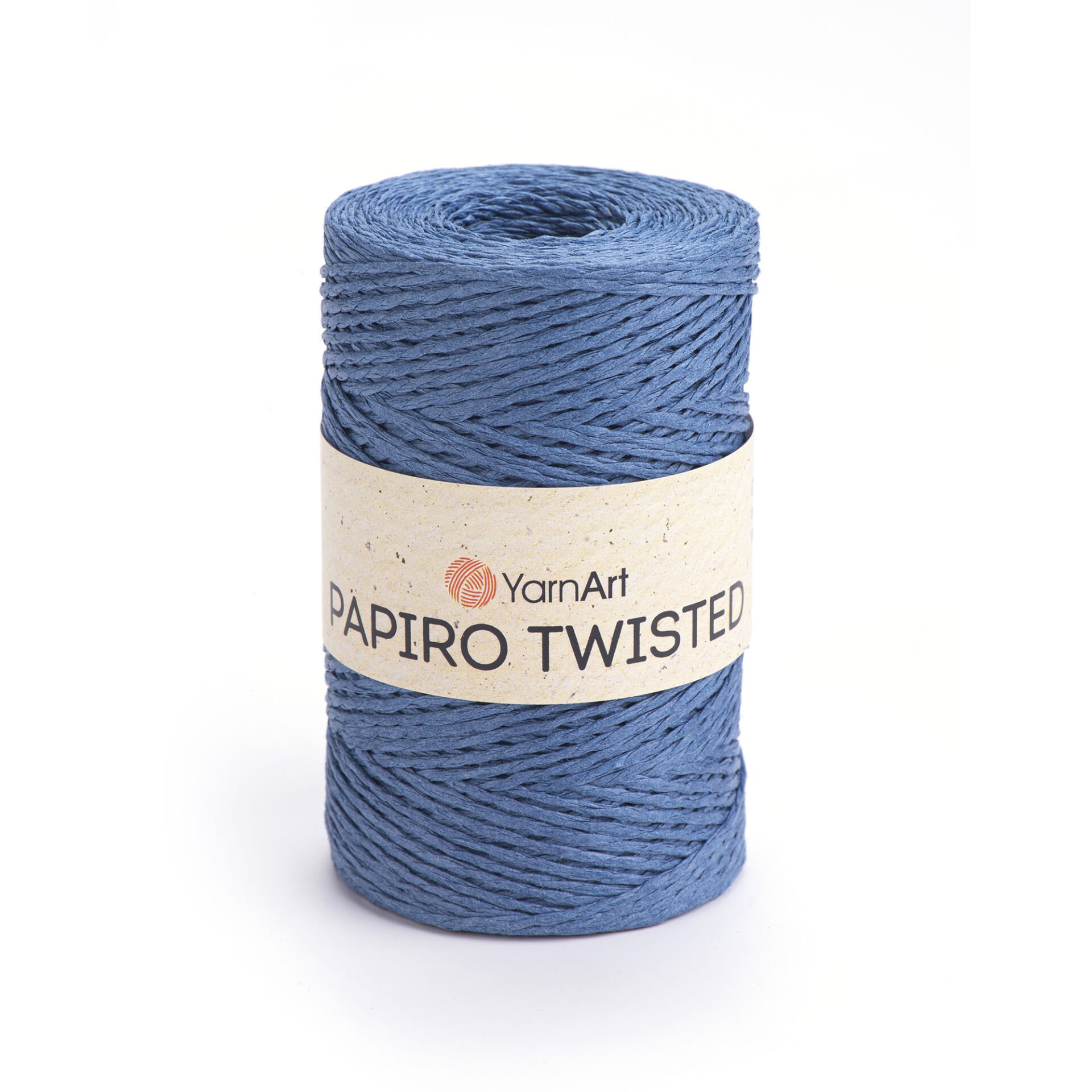YARNART PAPIRO TWISTED - PAPER RAFFIA BLUE - 1305