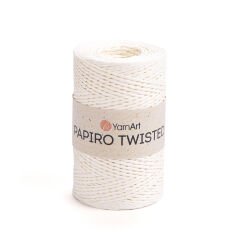 YARNART PAPIRO TWISTED - PAPER RAFFIA CREAM - 1307