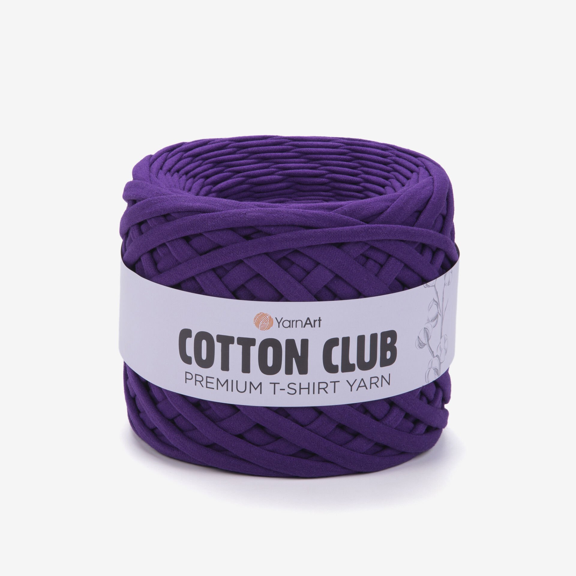 YARNART COTTON CLUB - PREMIUM T-SHIRT YARN PURPLE - 7351