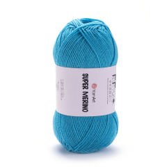 YARNART SUPER MERINO - KNITTING YARN TURQUOISE - 235