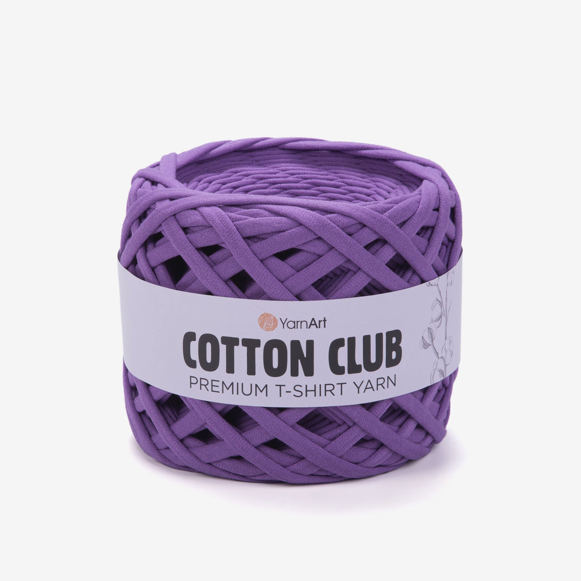 YARNART COTTON CLUB - PREMIUM T-SHIRT YARN LILAC - 7352