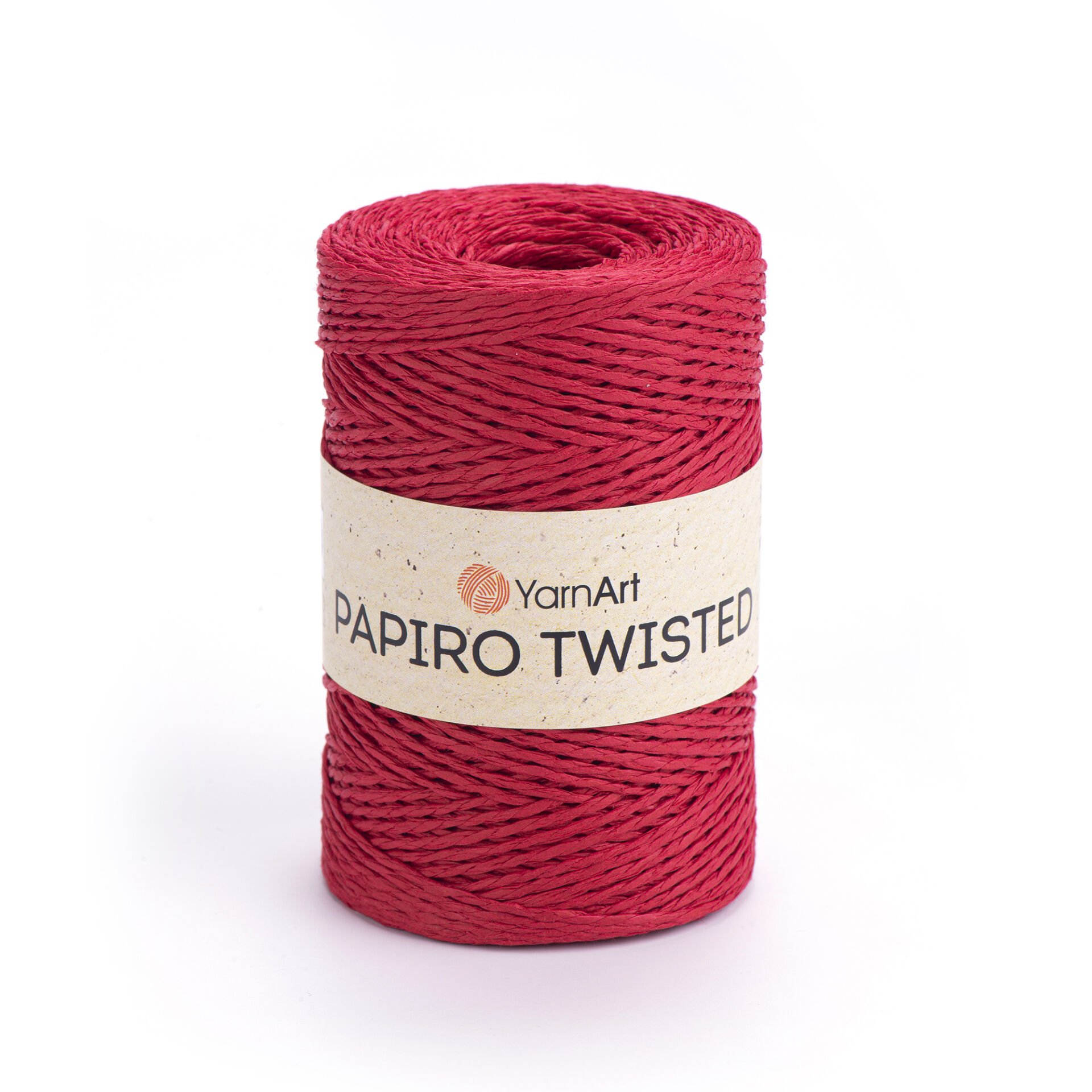 YARNART PAPIRO TWISTED - PAPER RAFFIA RED - 1310
