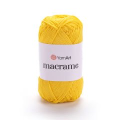 YARNART MACRAME - MACRAME CORD DARK YELLOW - 142