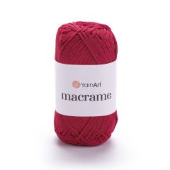 YARNART MACRAME - MACRAME CORD DARK RED - 143