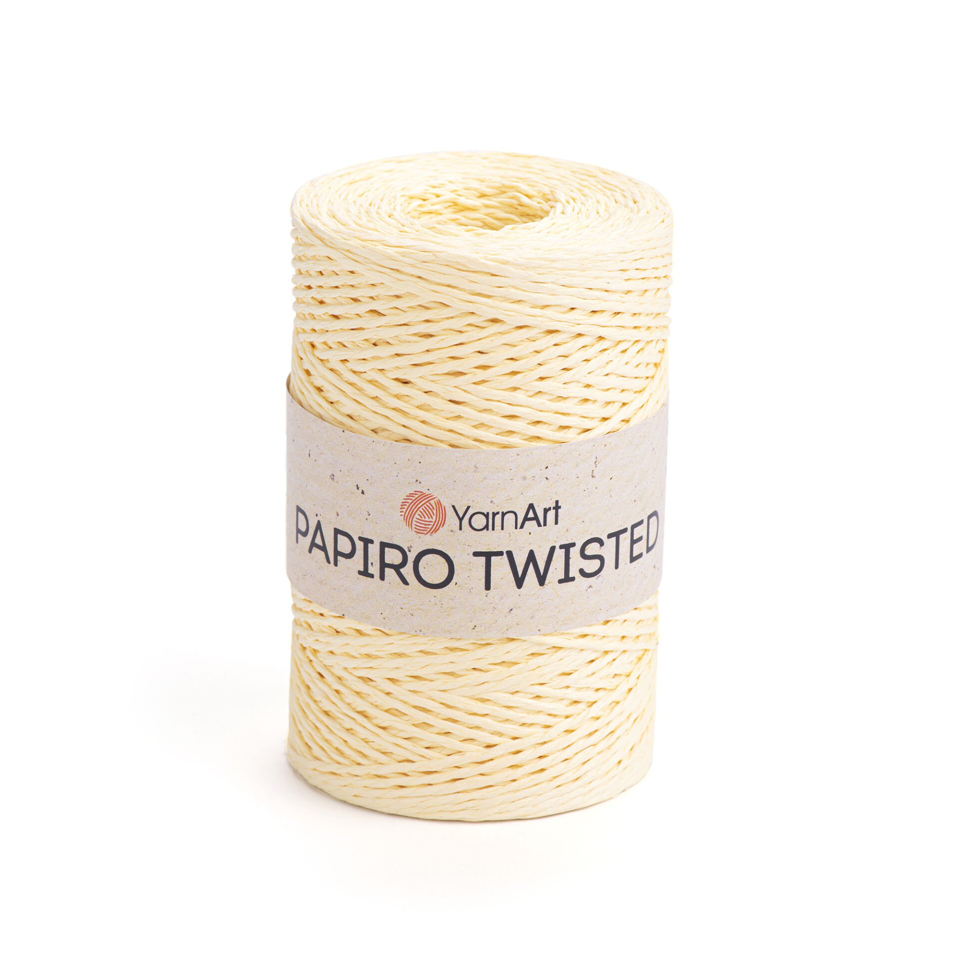 YARNART PAPIRO TWISTED - PAPER RAFFIA YELLOW - 1313